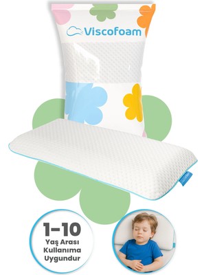 Viscokidz Ortopedik Çocuk Yastığı Visco Yastık 67.5X33X6CM