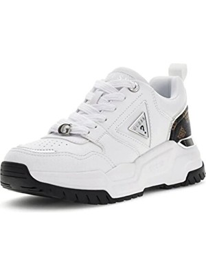Guess Beyaz Kadın Sneaker FLFHELELE12-WHITE