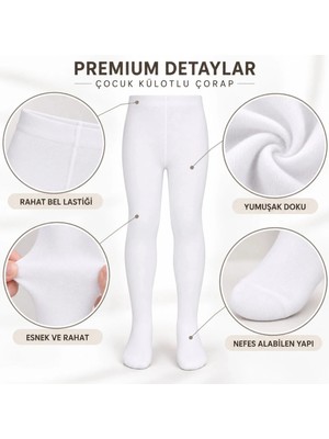 Biçomi Kaşındırmayan Yumuşak Dokulu, Ferah Parfümlü Termal Konfor Külotlu Çorap