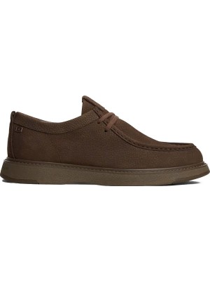 Tommy Hilfiger Kahverengi Erkek Casual Ayakkabı Comfort Nubuck Moc Toe Shoe