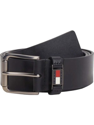 Tommy Hilfiger Siyah Erkek Kemer Tjm Tommy Roller 4.0