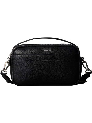Calvin Klein Siyah Erkek Postacı Çantası Raısed Top Handle Camera Bag