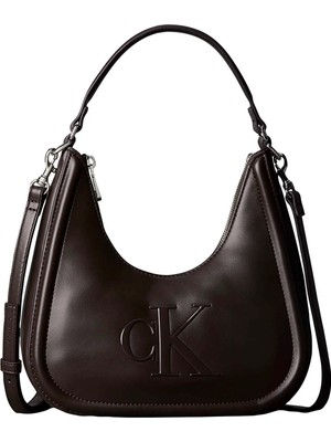 Calvin Klein Çapraz Çan, Standart, Kahve