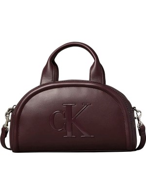 Calvin Klein Siyah Kadın Çapraz Çanta Bold Ck Dome Crossbody