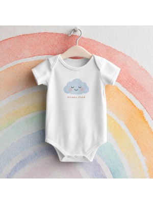 Igigi Collection Igıgı Dreamy Cloud Baskılı Bebek Zıbın