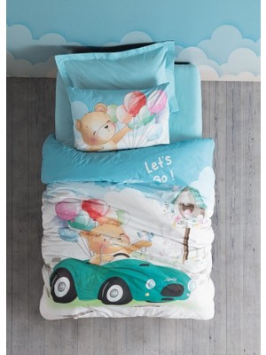 Cotton Box Rf Junior -Buddy Mavi- Tek Kişilik Nevresim Takımı