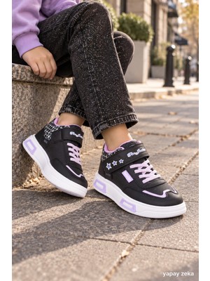 Minibonito **unisex Çocuk Sneaker – Işıklı Tabanlı Günlük Spor Ayakkabı (26-30 Numara Arası Işıklı)**