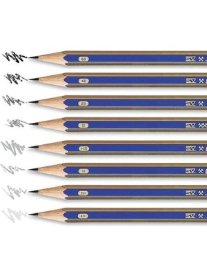 Faber-Castell Faber Castel Dereceli Kurşun Kalem Kara Kalem "3b" (3b) 1 Adet