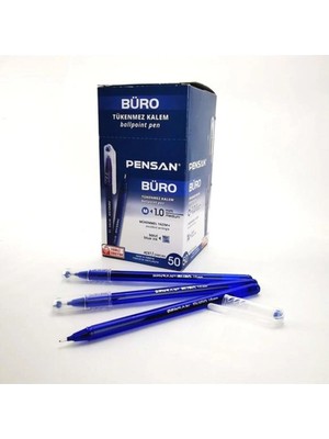 Pensan Tükenmez- 2270 Büro 1mm Mavi 50'li Kutu