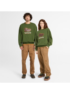 Timberland New Box Fit Badge Crew Neck