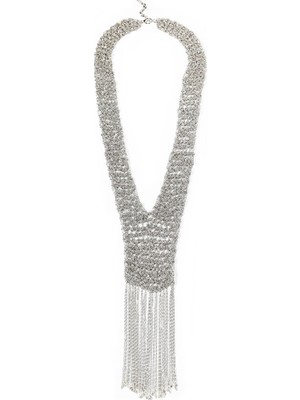 Twist Zincir Püsküllü Metal Kolye TW6260051056122