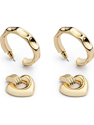Twist KALPLİ VE HALKA KÜPE SETİ TW6260068123265