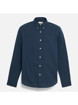 Timberland Long Sleeve Stretch Poplin Shirt