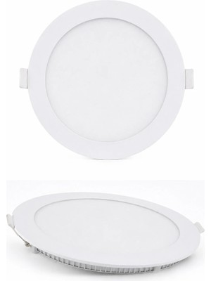 Helios HS1004 15W Sıva Altı LED Panel Beyaz Işık Yuvarlak Spot Armatür