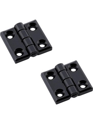 Siyah Metal Mini Yaprak Menteşe 30X30MM Dayanıklı Mobilya Kapı Dolap Çekmece Kapak Aksesuar Bağlantı