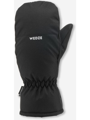 Decathlon Wedze Çocuk Kayak Eldiveni - Siyah - 100
