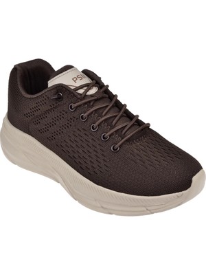 Pasomia Pullman Triko Kadın Spor Ayakkabı Sneaker DUM-518 Kahve