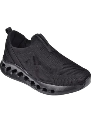 Forelli Triko Kadın Spor Ayakkabı Sneaker For-Heidi Siyah