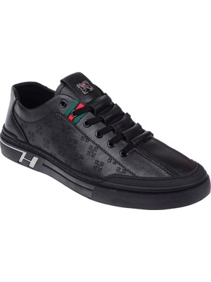 Guja Erkek Spor Ayakkabı Sneaker GJ-510-3 Siyah