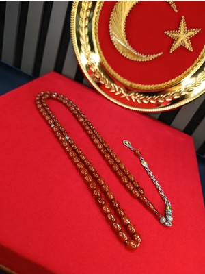 Anemore Collection 99'lu Sıkma Kehribar Tesbih
