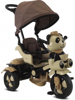 Baby Hope 127 Little Panda Lüx Bisiklet - Kahve 03012770, Bebek Bisikleti