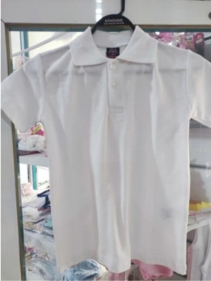 Alm Polo Yaka Unisex Okul T-Shirt
