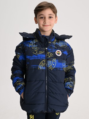 Fenerbahçe Çocuk Trıbun 6 Renk Logolu Mont