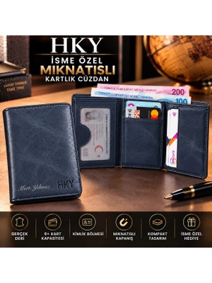Hky Hakiki Deri Mıknatıslı Erkek Cüzdan