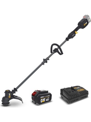 Cat DG210 18VOLT 4.0AH. Li-Ion 33CM Tek Akülü Profesyonel Misinalı Çim ve Kenar Kesme
