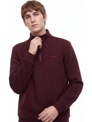 Jeep Sweatshirt, S, Bordo
