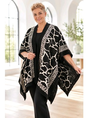 Monalisa Home Yumuşak Dokunuşlu Oversize Premium Kürk  Mont