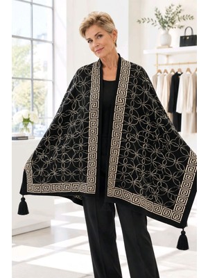 Monalisa Home Yumuşak Dokunuşlu Oversize Premium Kürk  Mont