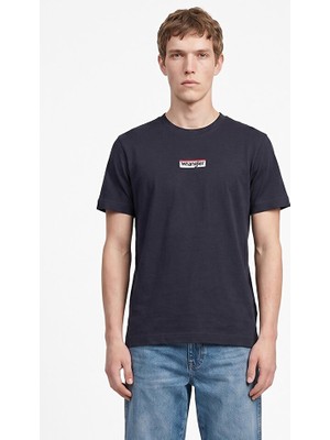 Relaxed Fit Rahat Kesim Bisiklet Yaka Logo Detaylı Wrangler