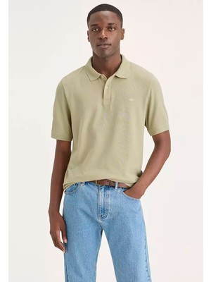 Dockers Erkek Regular Fit Polo Yaka Kısa Kollu Pike Kumaş T-Shirt 25YA1159-0114