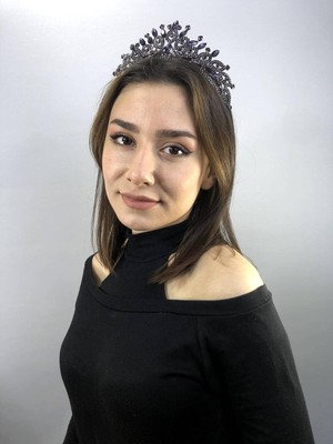 Mor Arven Model Kına ve Gelin Tacı