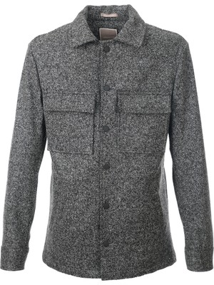 Levi's Intersivin Erkek Klasik Yaka Dokulu Kumaş Düğmeli Cepli Overshirt Ceket Cg-03