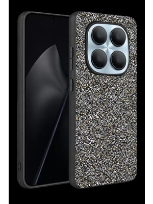 Bezos Onegif Xiaomi Redmi Note 15 Pro 5g Uyumlu Bright Simli Kapak - Gold
