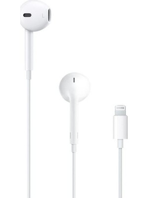 Apple Lightning Konnektörlü EarPods Kablolu Kulaklık MMTN2TU/A Mikrofonlu Beyaz Renk