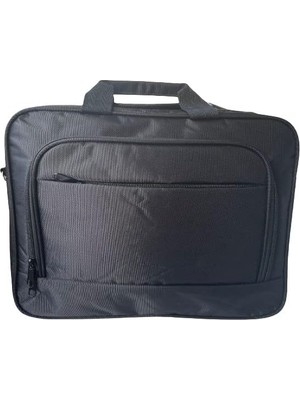 Laptop Çantası Evrak Laptop Notebook Tablet Çantası 4 Bölmeli Omuz Askılı Çanta 40X30X6 Siyah
