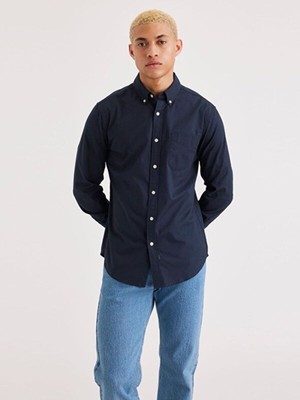Dockers Minimalist Uzun Kol Erkek Gömleği - Günlük Şıklık