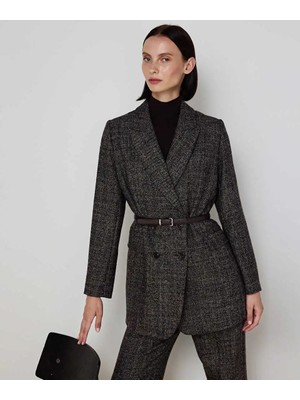 Machka Kemerli Yün Blazer MW6250005019965
