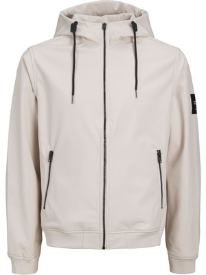 Jack & Jones Jack&Jones Erkek Kapüşonlu Fermuarlı Cepli Standart Kalıp Polyester Ceket