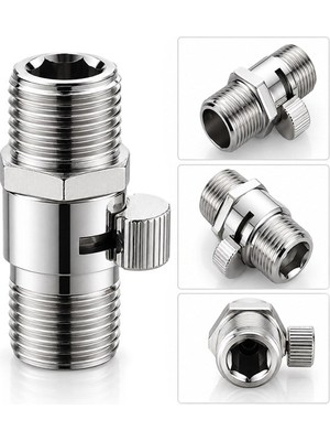 Sunup SN-38122 Metal Çift Dış Dişli Ayarlanabilir Akış Kontrol Vanası