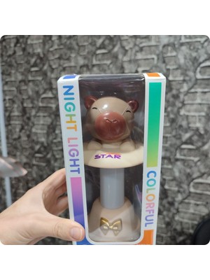 Senacacollection Capybara Masa Lambası Gece Lambası