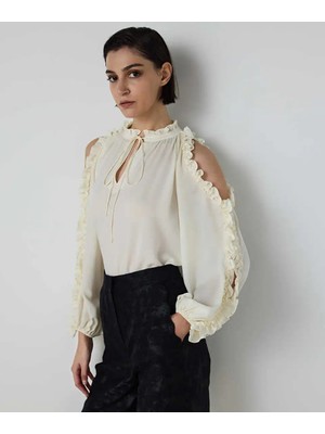 Machka Cutout Ipek Bluz MS1260006023002
