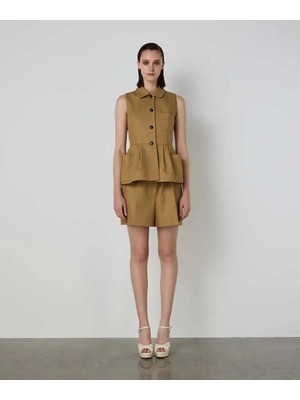 Machka Gabardin Şort MS1260013002023