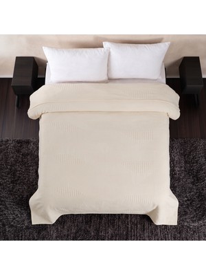 Maxstyle Spring %100 Pamuk Tek Kişilik Pike Bej 180X230 cm