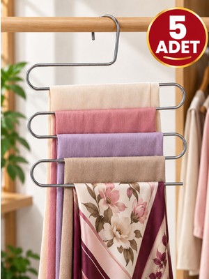 Harwell Metal Eşarp-Pantolon Askısı