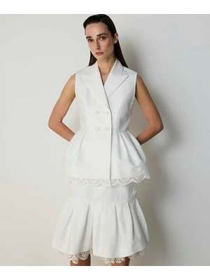 Machka Fisto Garnili Peplum Yelek MS1260007006002