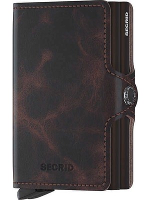 Secrid Twinwallet Vintage Kartlık Cüzdan, Ç.kahve